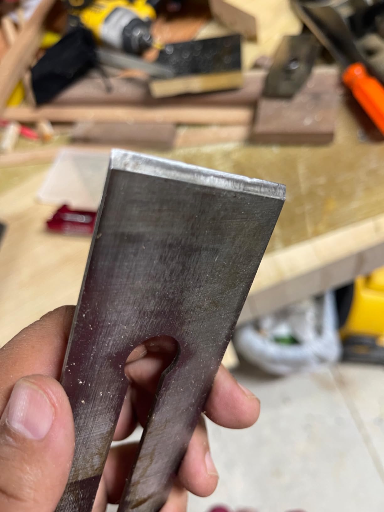 Saker Chisel Sharpening Jig, Chisel Sharpener Wood Honing Guide customer photo 1