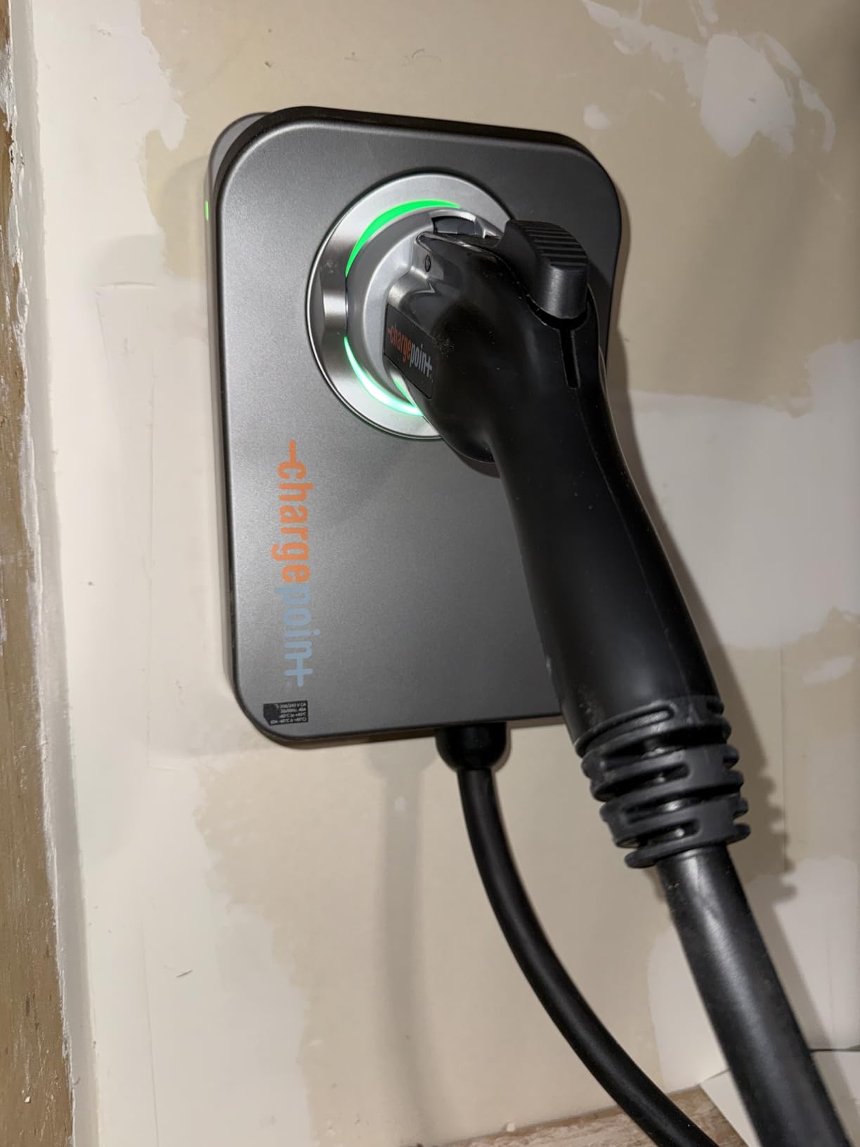 ChargePoint HomeFlex Level 2 EV Fast Charger, J1772, Smart, Hardwired, 50A customer photo 1