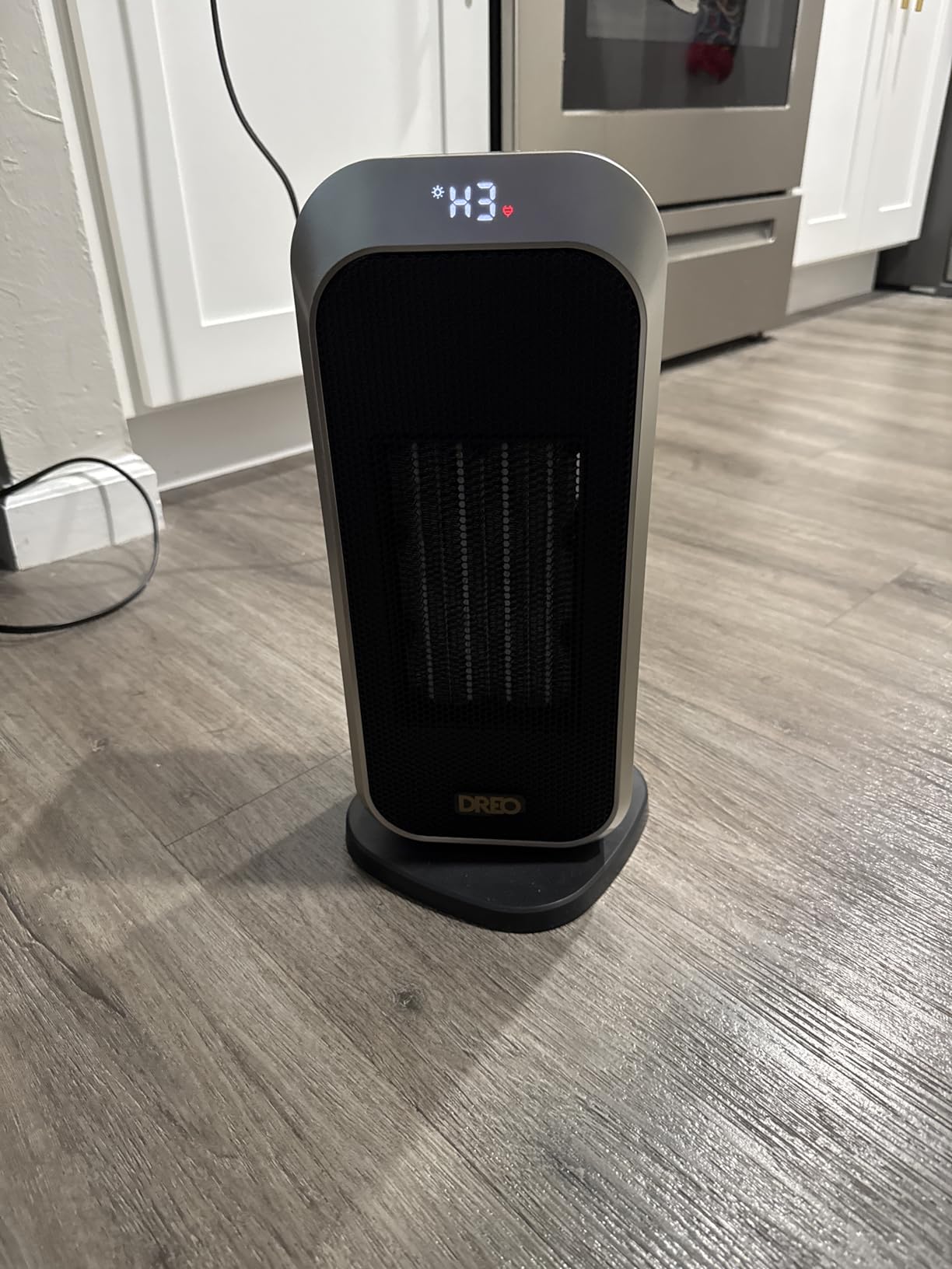 DREO Quiet Space Heater, 1500W Portable Heaters for Indoor Use with Remote customer photo 2