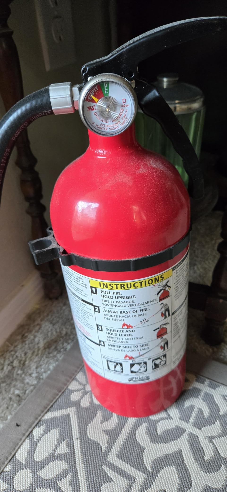 Kidde Full Home Fire Extinguisher, 3-A:40-B:C, KD176-340ABC customer photo 2