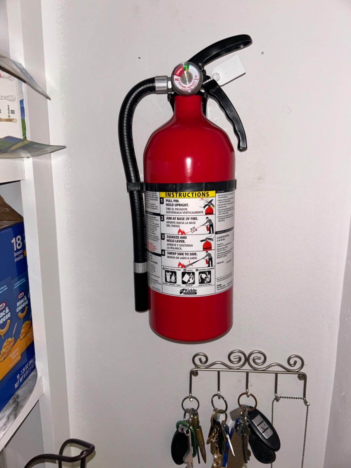Kidde Living Area Fire Extinguisher for Home, 2-A:10-B:C, KD143-210ABC customer photo 1