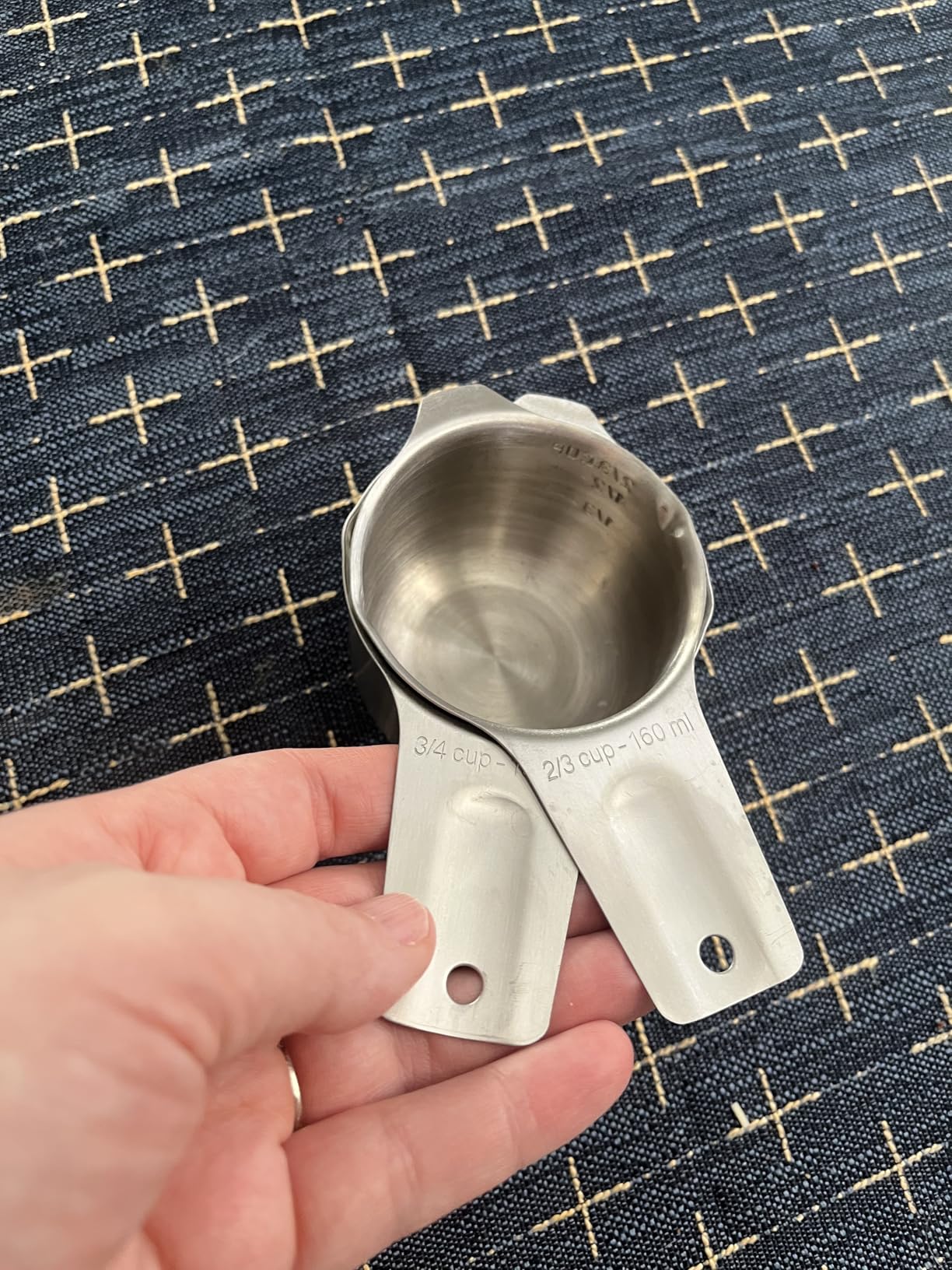 Spring Chef Stainless Steel Measuring Cups and Spoons Set of 14 w/Leveler customer photo 2