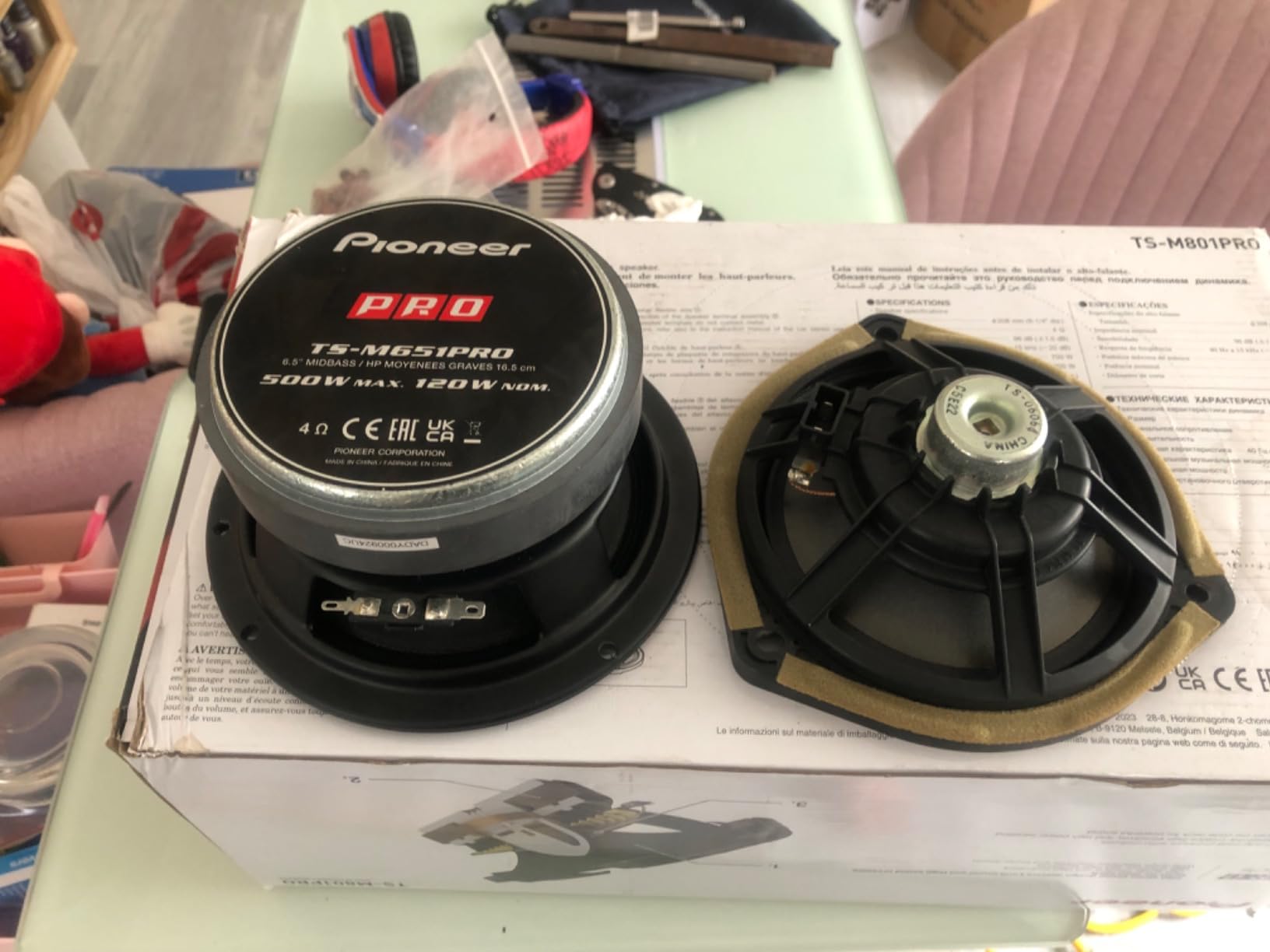 Pioneer P.R.O. Series TS-M651PRO 6.5