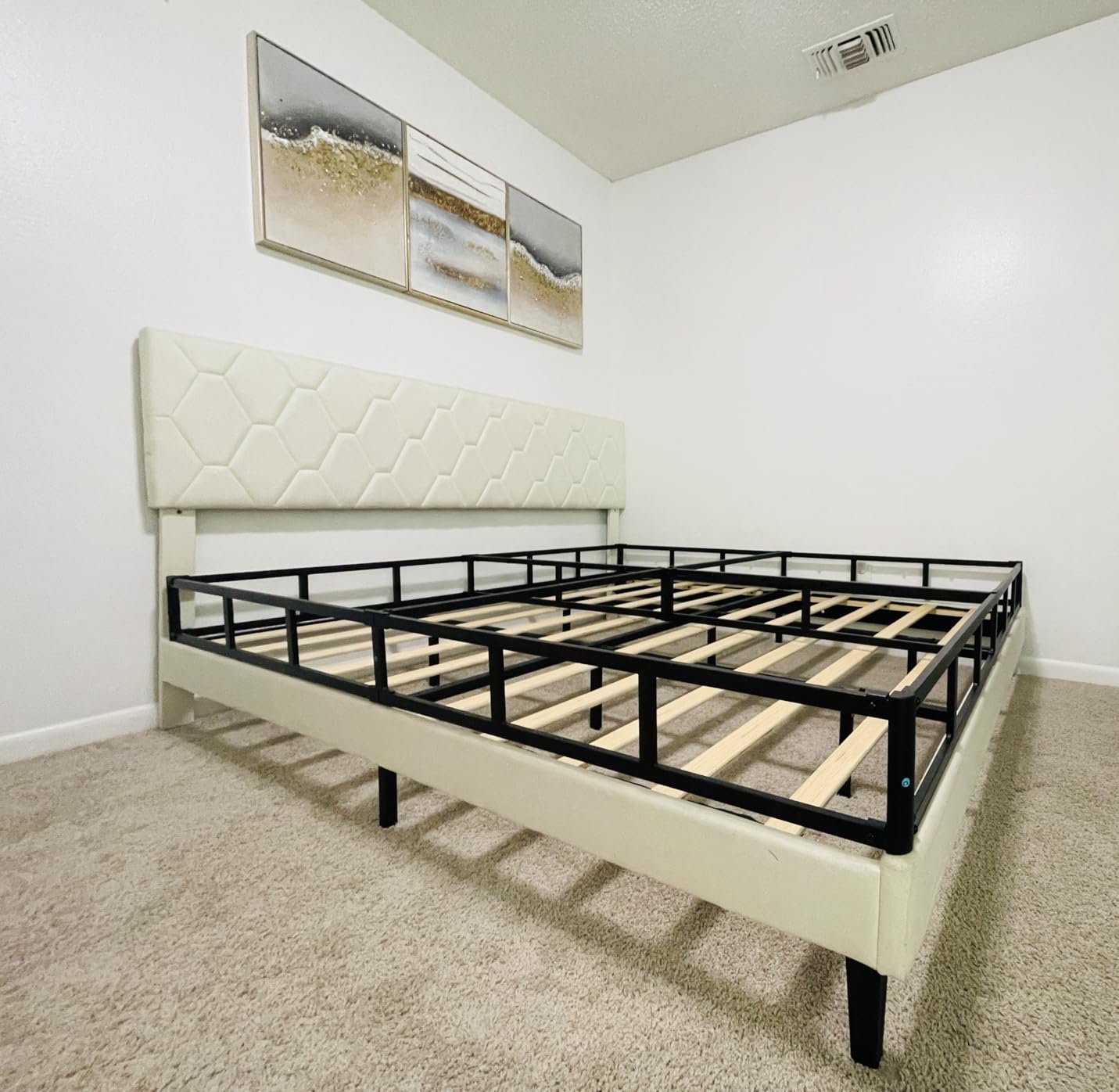 ALDRICH 7 Inch Box Spring Queen Mattress Foundation with Easy Clean Cover customer photo 1