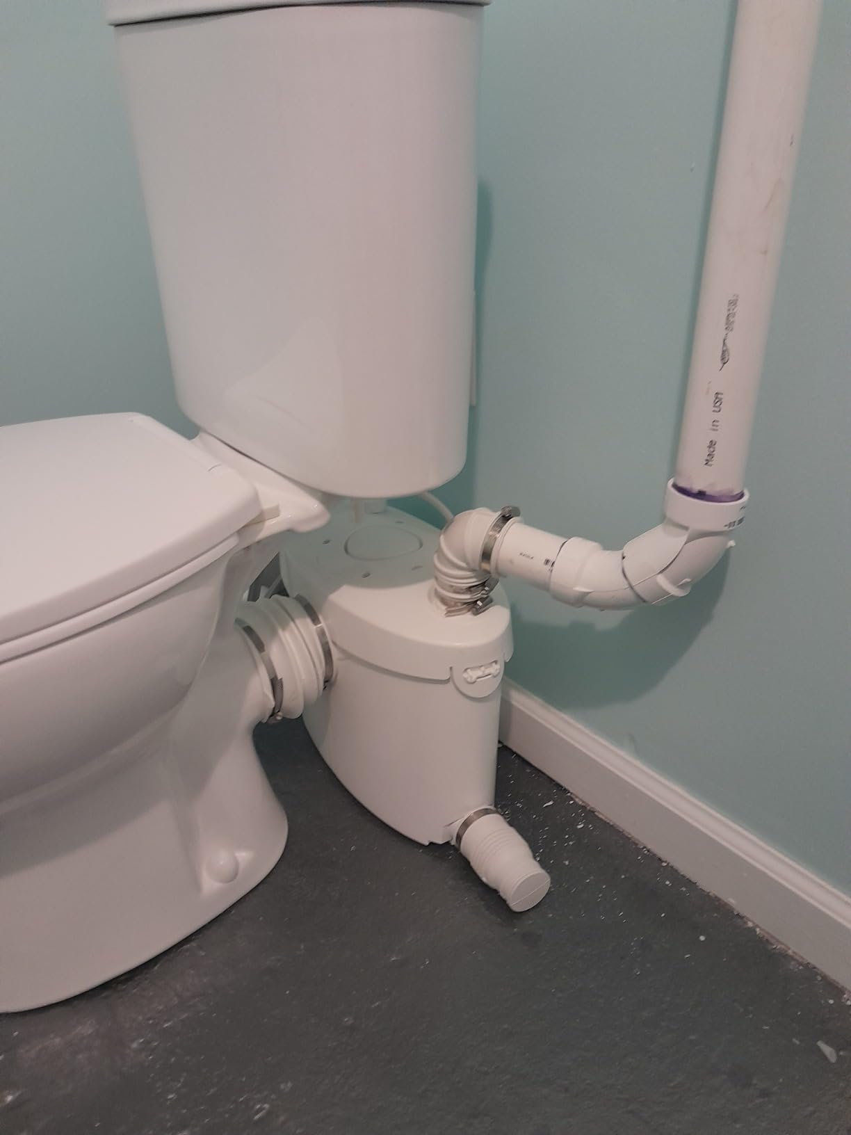 Simple Project 600w Macerating Toilet System, Silent & Powerful customer photo 2