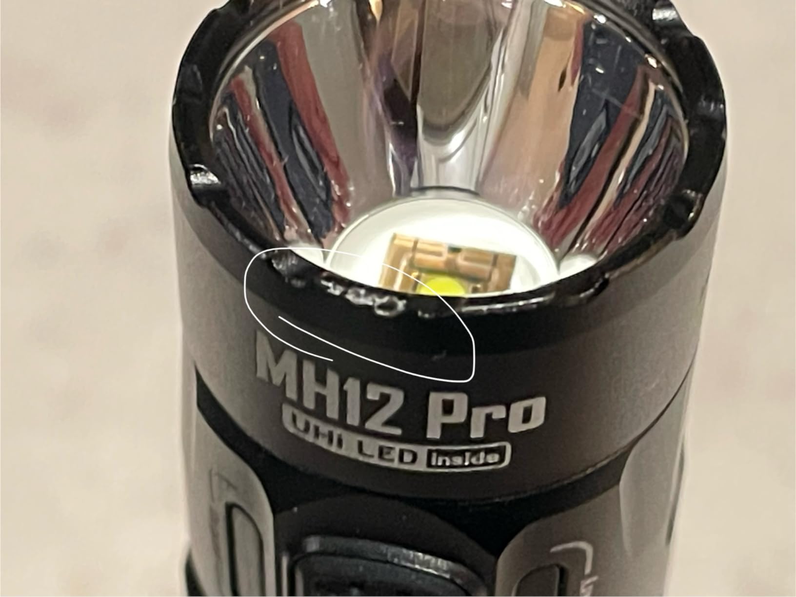 Nitecore MH12 Pro Tactical Flashlight, 3300 Lumen high Lumen USB-C Rechargeable Long Throw Compact EDC Duty Light with Holster and Lumentac Organizer customer photo 1