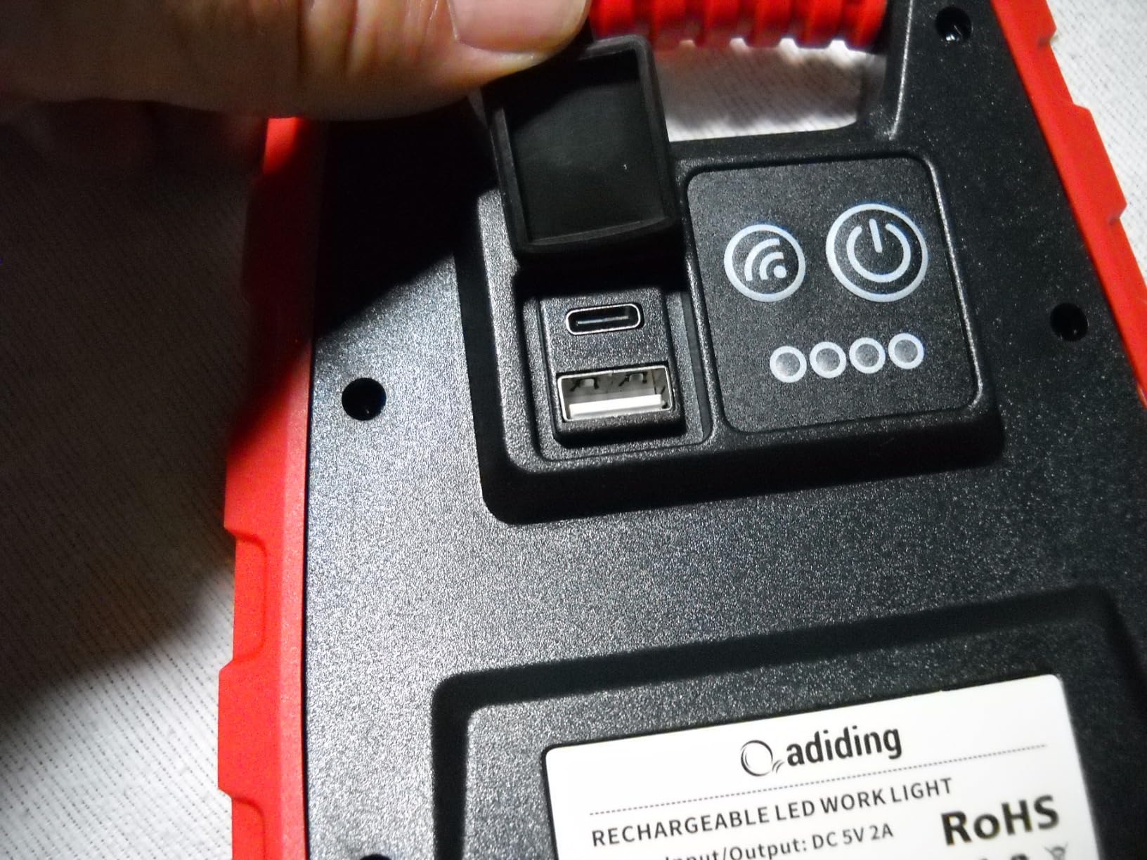 Adiding Rechargeable LED Work Light 4400mAh, Portable Underhood Work Lights customer photo 1