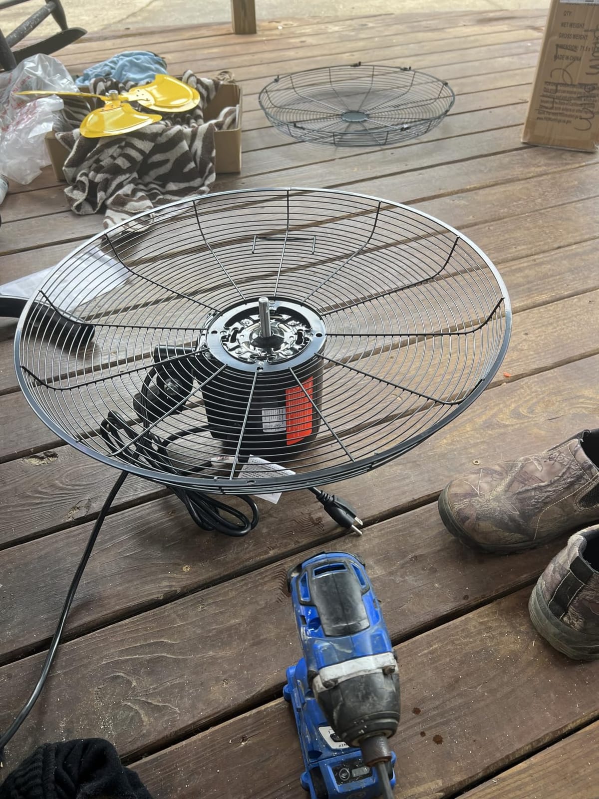 VENTISOL 20 Inch Wall Mount Fan Oscillating, 4,460 CFM High Velocity Industrial Wall Fan for Indoor, Commercial, Residential, Warehouse, Greenhouse, Workshop, Basement customer photo 1