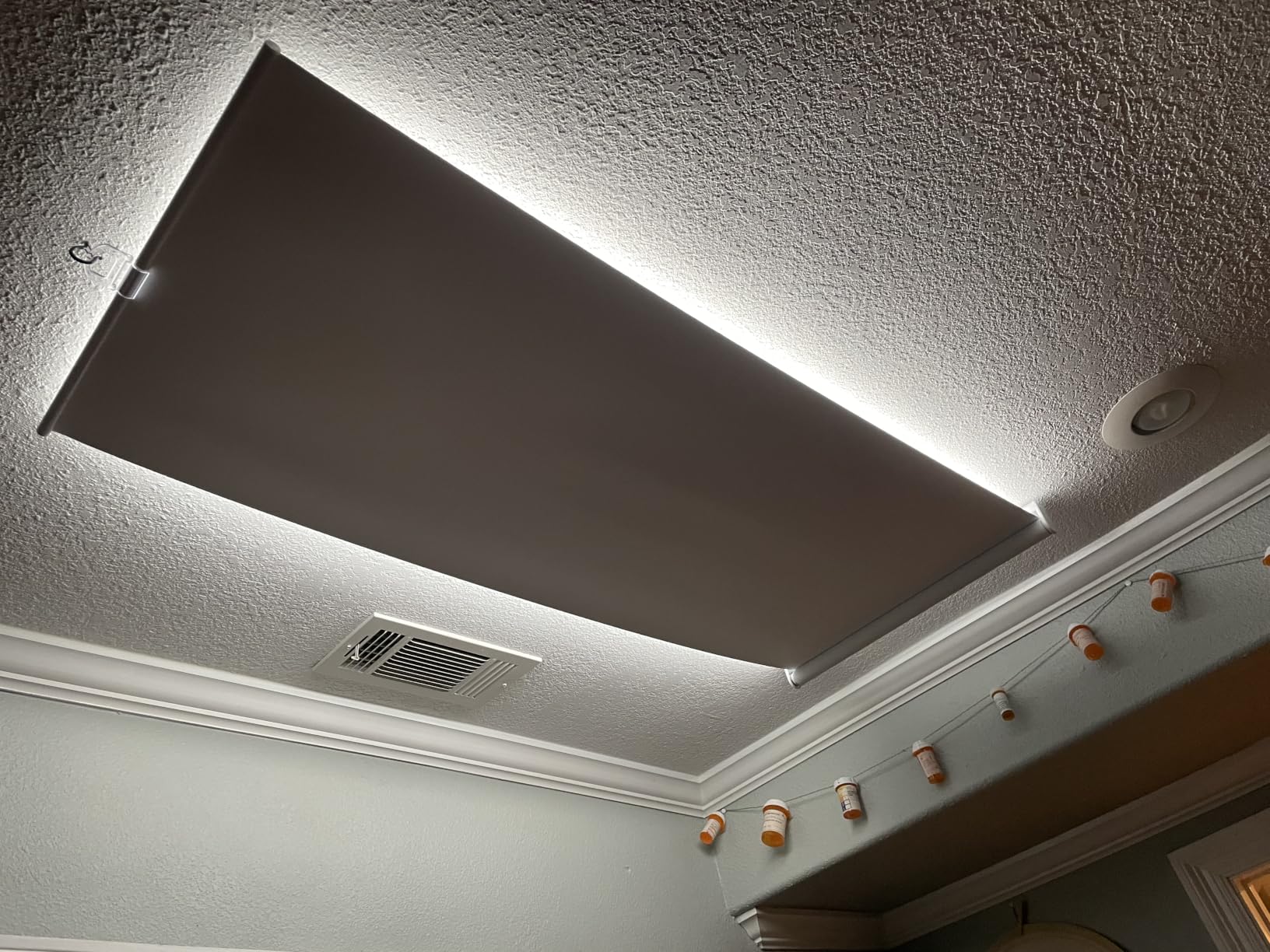 AOSKY Blackout Cordless Roller Shade for Indoor Windows, 28