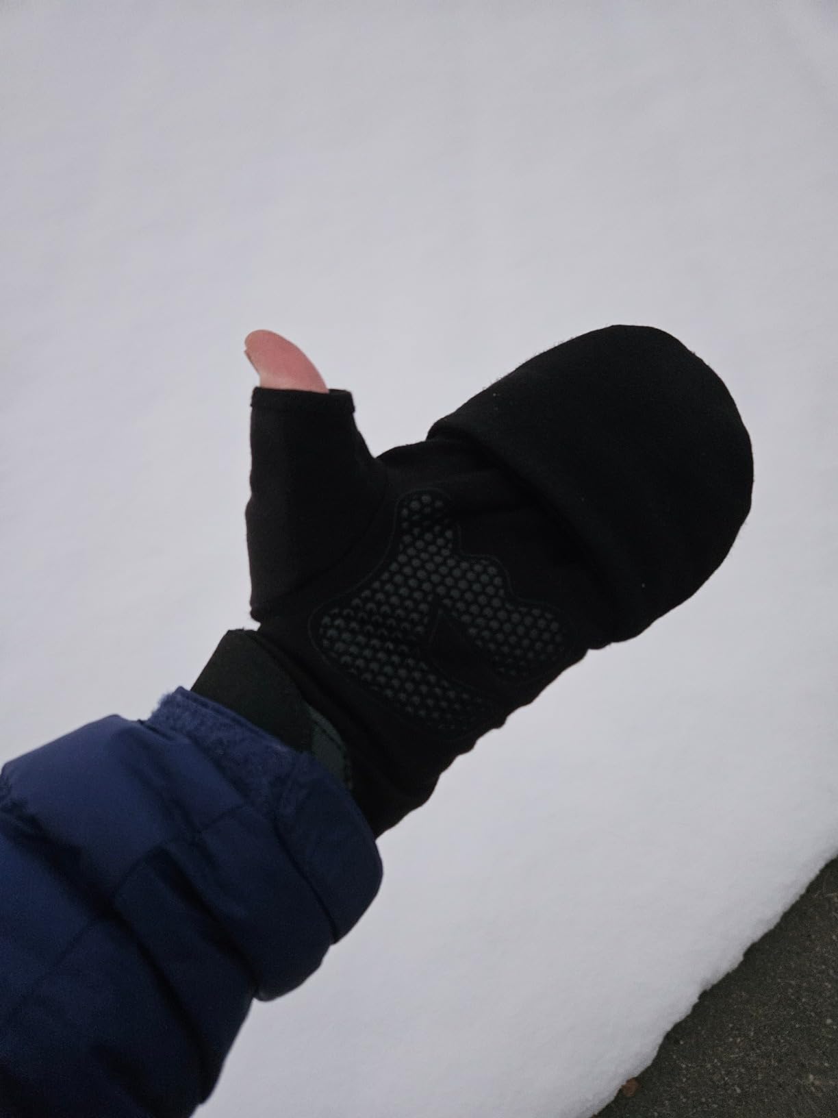 Heated Gloves for Men Women, Rechargeable Full & Half Hands Electric Gloves Heated Fingerless Touchscreen Gloves Heated Winter Hand Warmer for Work Cycling Skiing Outdoor Snow customer photo 2