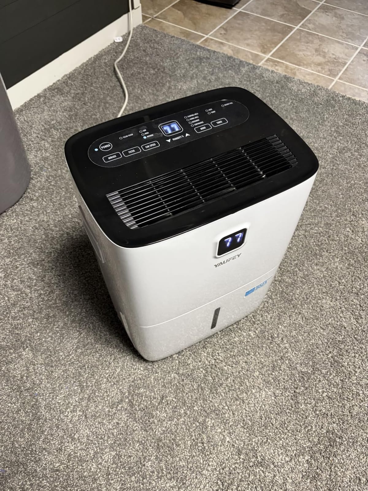 80 Pint Dehumidifier for Basement 5000 Sq. Ft. with Drain Hose, ENERGY STAR customer photo 1