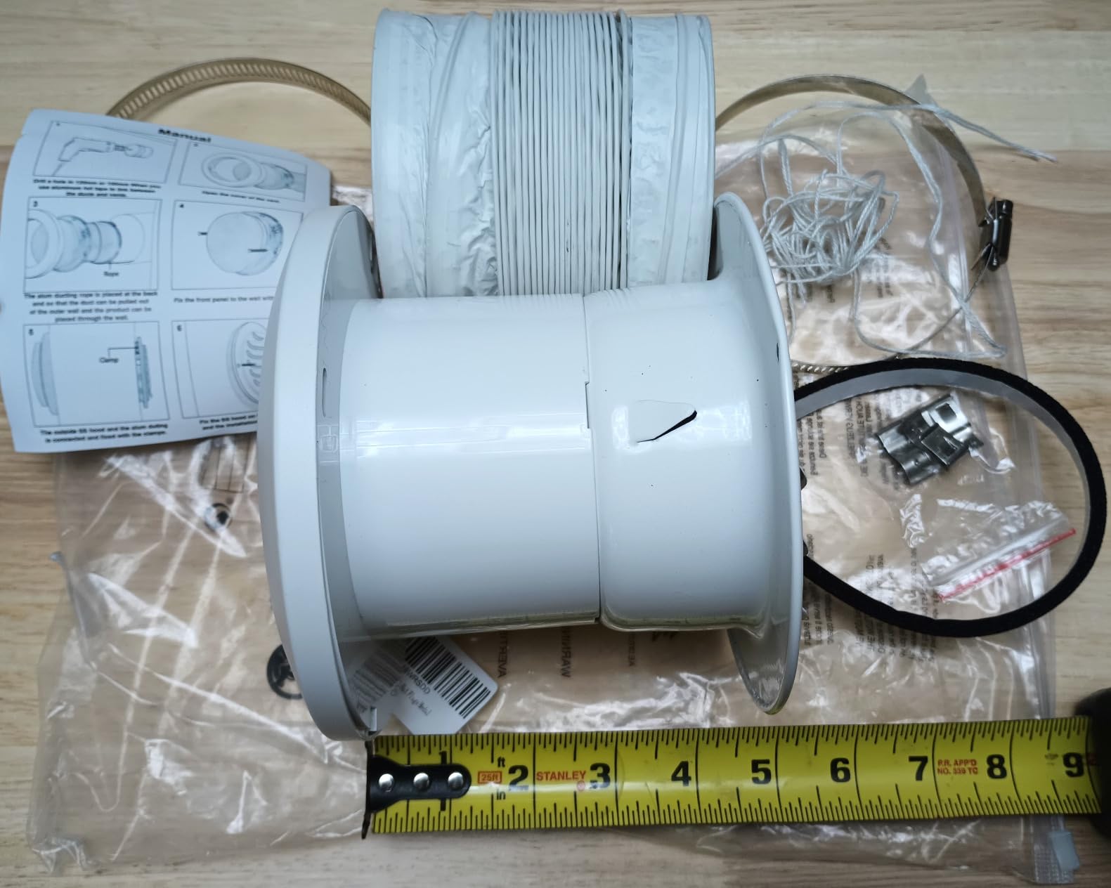 4 Inch Passive Air Vent with Filter and Adjustable Airflow customer photo 2