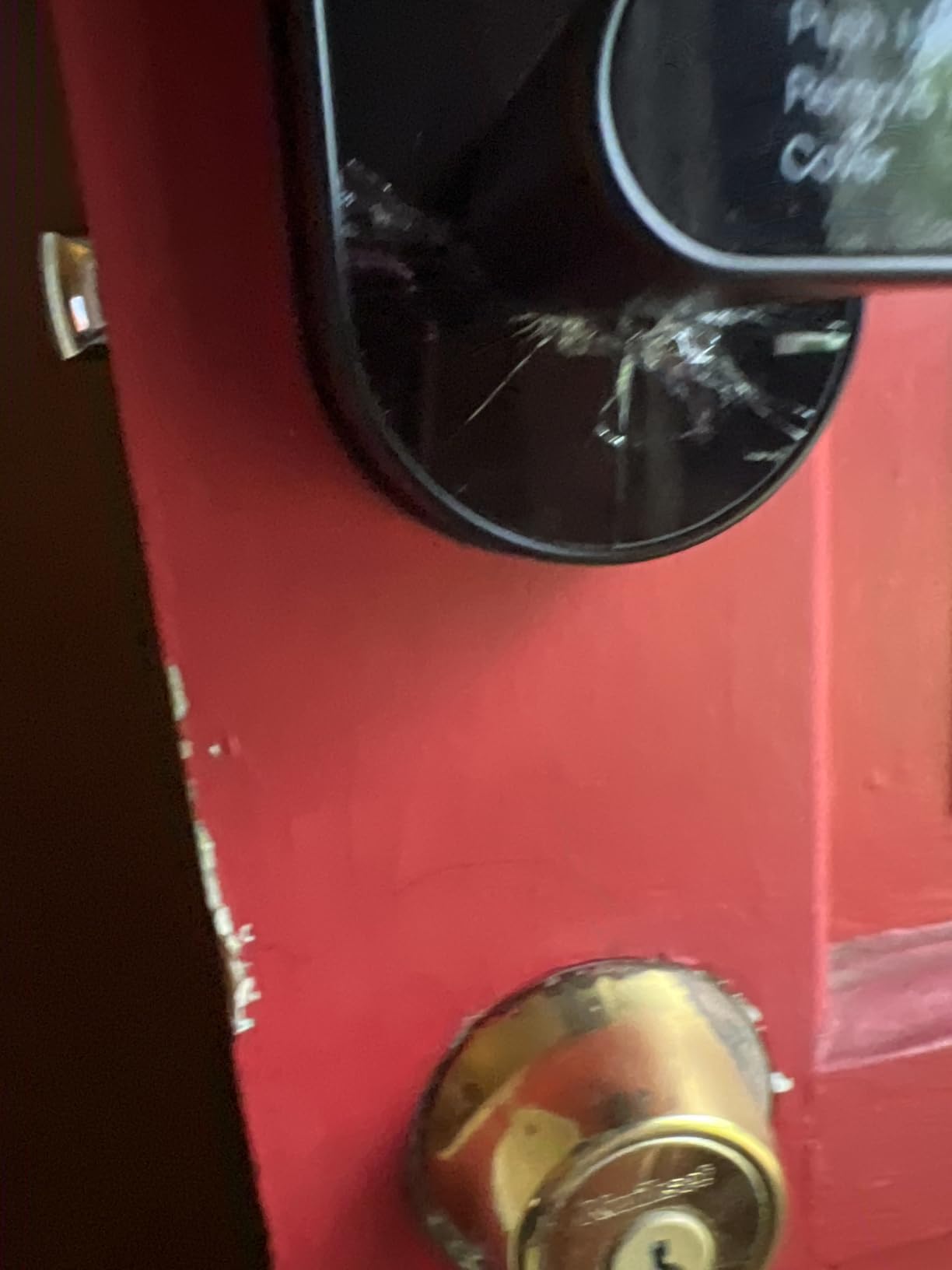 Bluetooth Fingerprint Smart Lock with Handle & Keypad – Fits Most US Doors, DIY Install, Keyless Entry: Code, FOB, Auto-Lock. Ideal for Home, Airbnb, Rental, Kids, Seniors. Alexa & Google Compatible customer photo 2