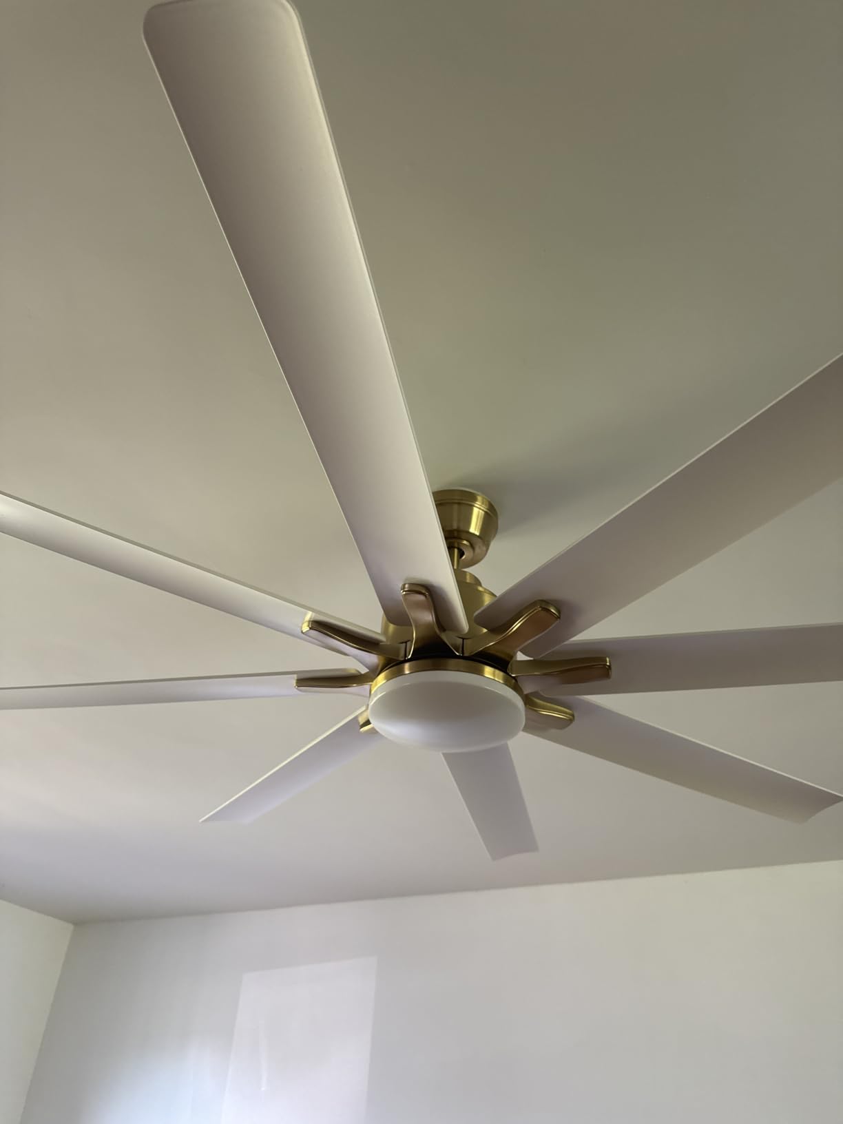 Sofucor 66 Inch Smart Ceiling Fans with Lights, Large Ceiling Fan, Black customer photo 1