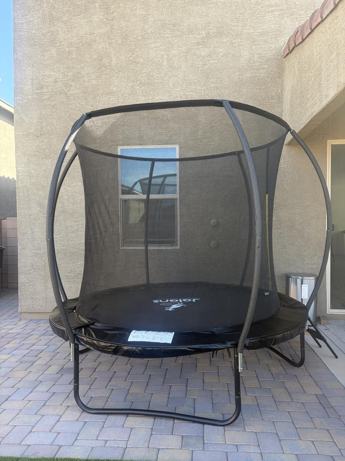 JELENS Trampoline 8FT 10FT 12FT 14FT 15FT 16FT, Recreational Trampolines with Enclosure Net, Outdoor Anti-Rust Trampolines for Kids and Adults, ASTM Approved customer photo 1