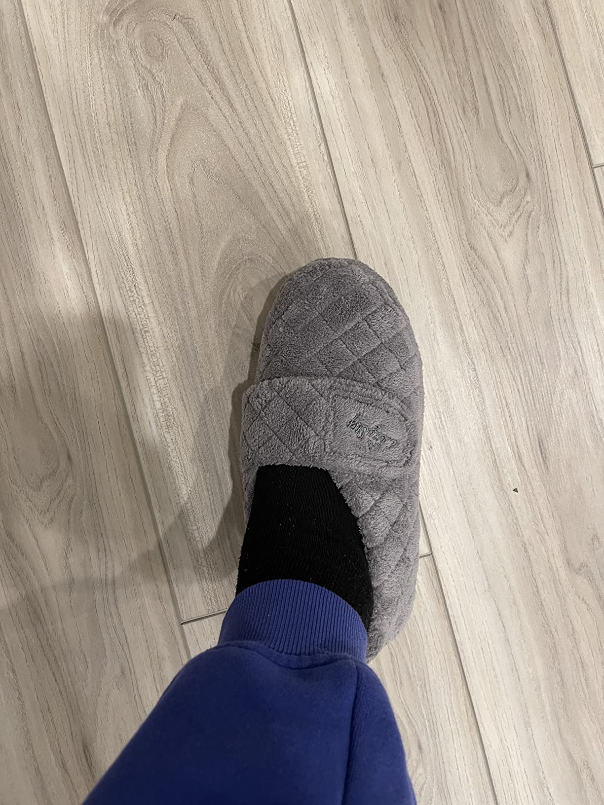LazyStep Women's Nana Adjustable Slippers with Wide Width customer photo 1