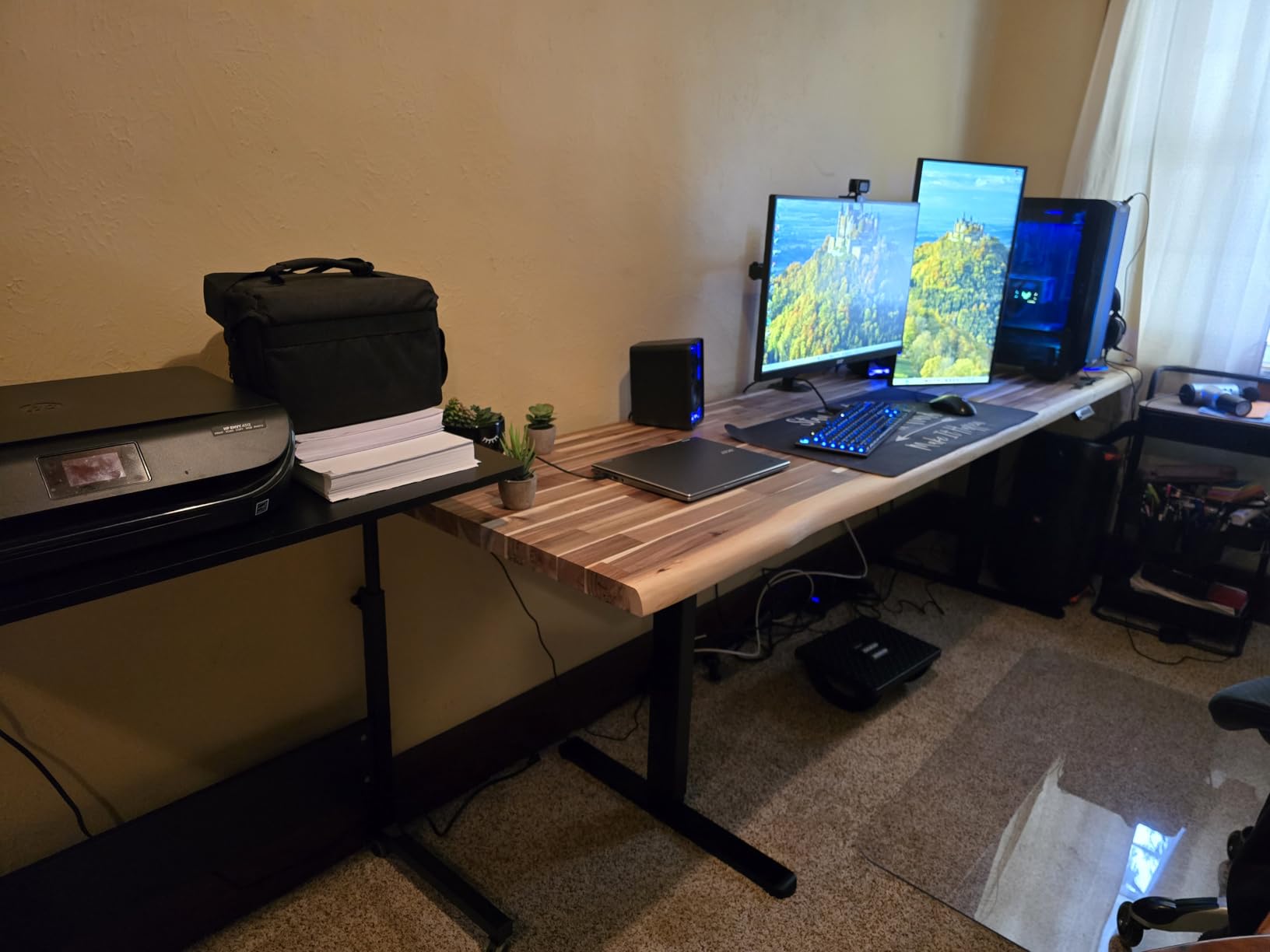 ErGear Dual Motor Standing Desk Legs for 44-90 inch Desktops, 264 lbs customer photo 1