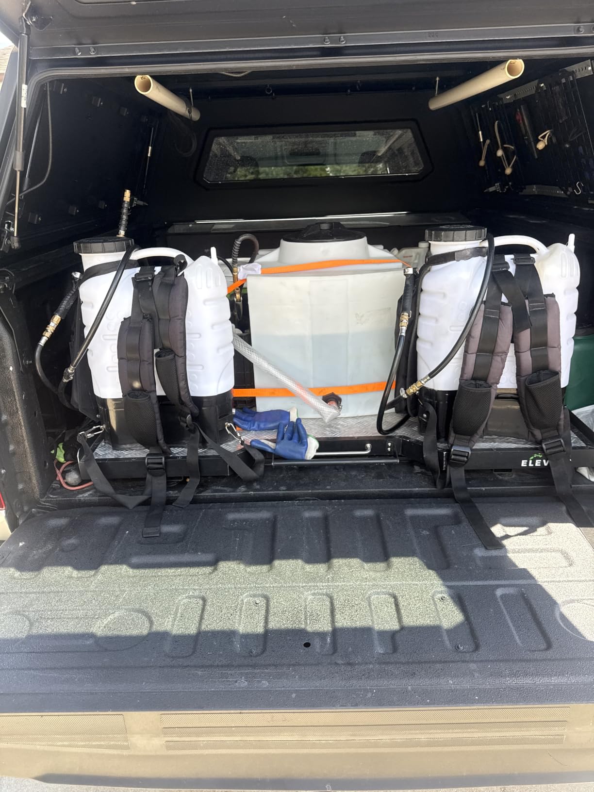 Elevate Slide-Out Truck Bed Tray, 980 lb Cap, Outdoor customer photo 1