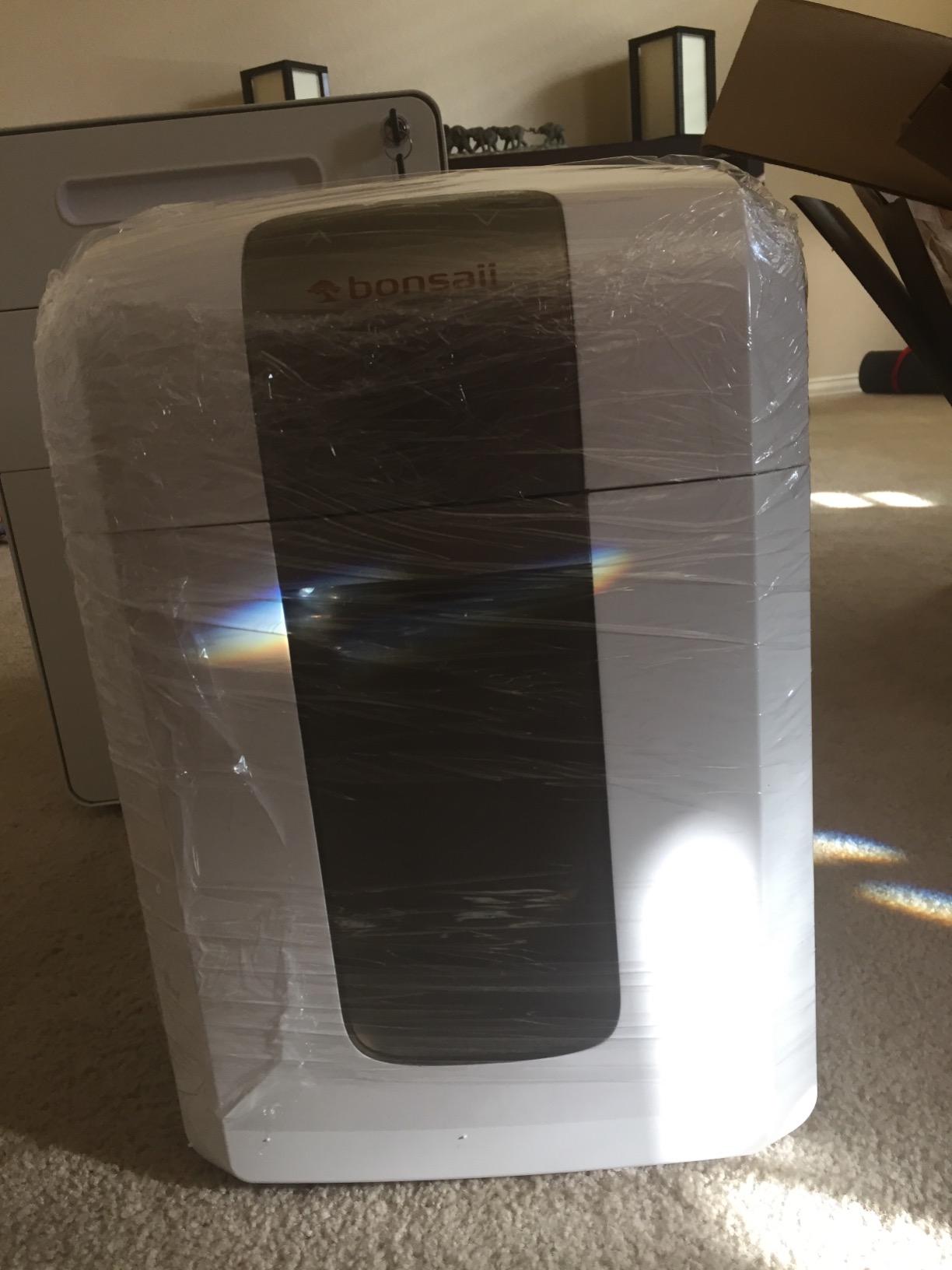 Bonsaii 120-Sheet Autofeed Micro-Cut 30-Min Run Heavy Duty Paper Shredder customer photo 2