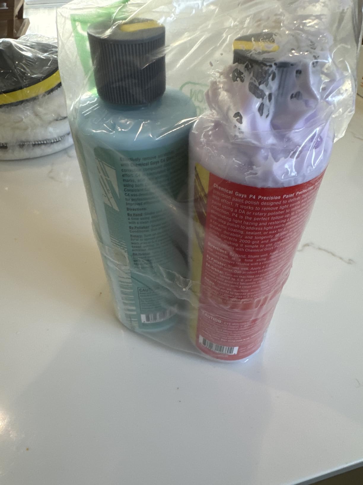 Chemical Guys, C4 & P4 Compound & Polish Paint Correction Kit, 2 x 16 oz customer photo 2