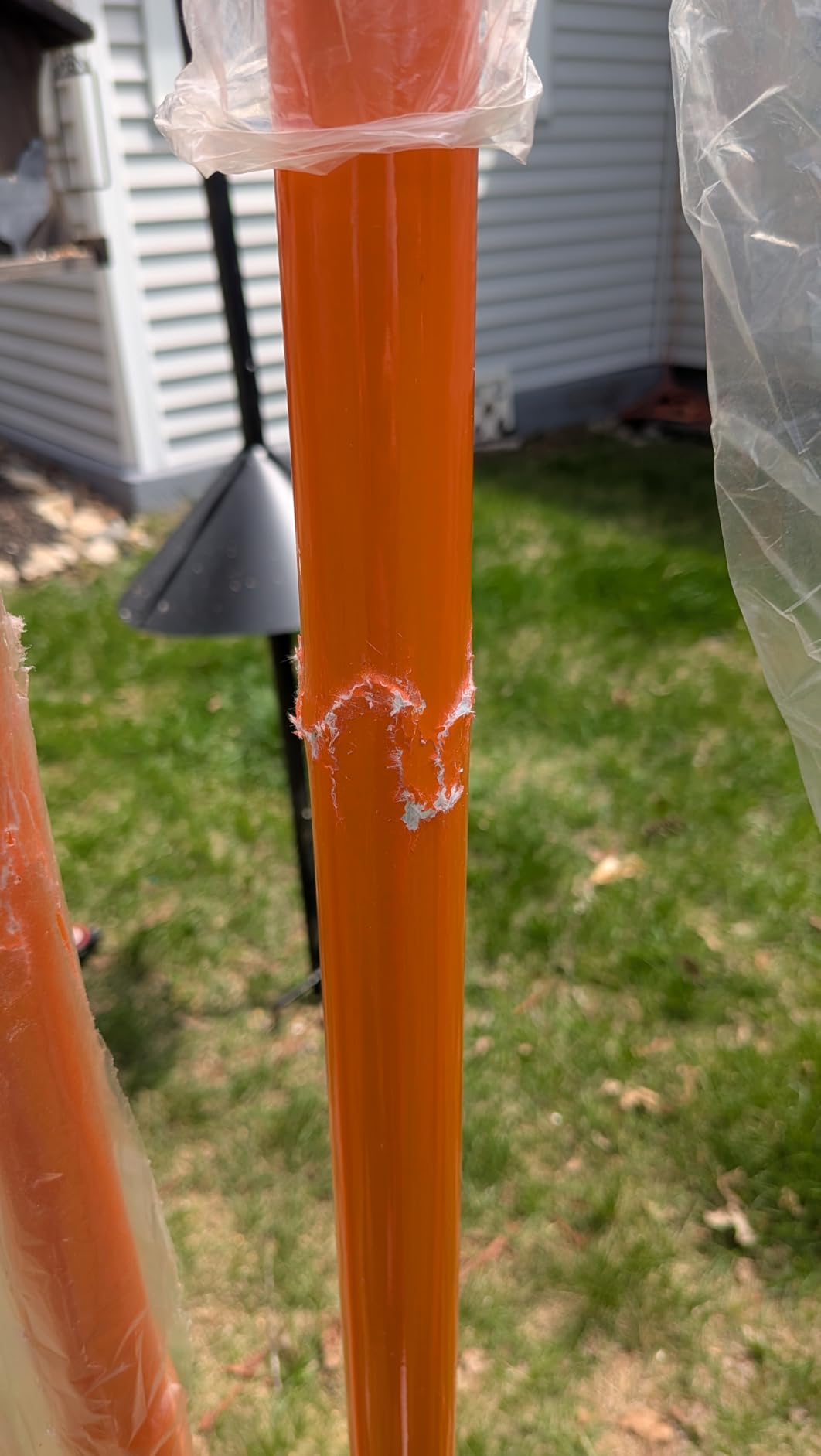 VNIMTI Post Hole Digger Tool, Heavy Duty Post Hole Digger with Fiberglass Handle, 58 Inches customer photo 2
