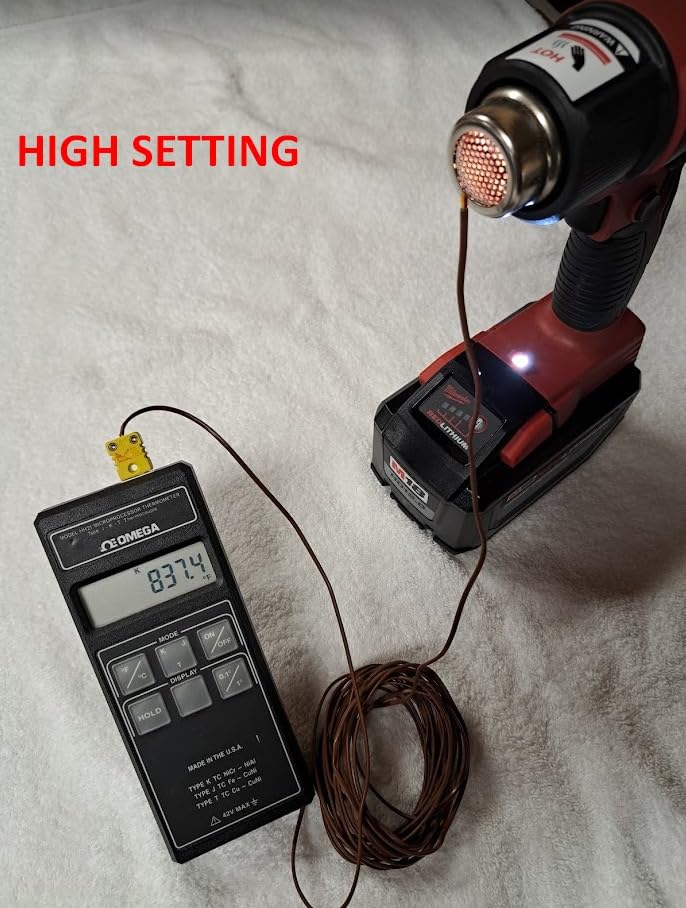 Cordless Heat Gun for Milwaukee M18 Battery (Tool Only, NO Battery) customer photo 2