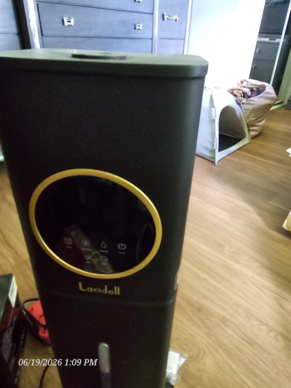 Lacidoll 8L Large Humidifier for Bedroom Large Room Home 800 sq ft, Black customer photo 1