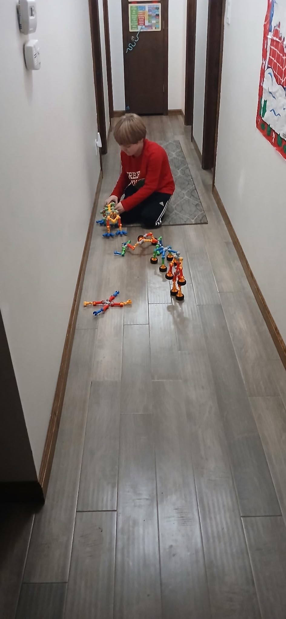 170 Pcs STEM Building Toys for Kids Ages 4-8, Building Blocks Educational Construction Engineering Building Kit for Ages 3 4 5 6 7 8 9 Year Old Creative Kids Games, Christmas Birthday Gifts Boys Girls customer photo 2