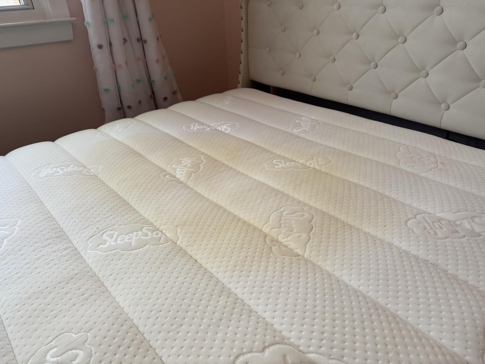 OhGeni Waterproof Mattress Protector,Twin Size Soft Bamboo Viscose Top Layer Pad,3D-Air Fabric Cooling Breathable Fitted Sheets, Washable Bed Cover for Kids Toddler Bedwetting Over 99 Count Hex Bumps customer photo 1