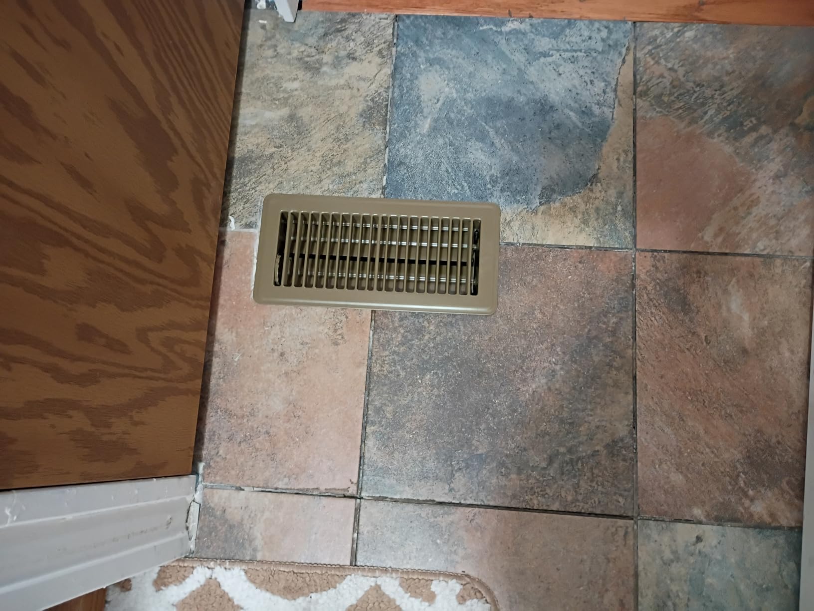 VOISEN Floor Register 4x10, 6 Pack Brown Floor Vent Covers customer photo 1