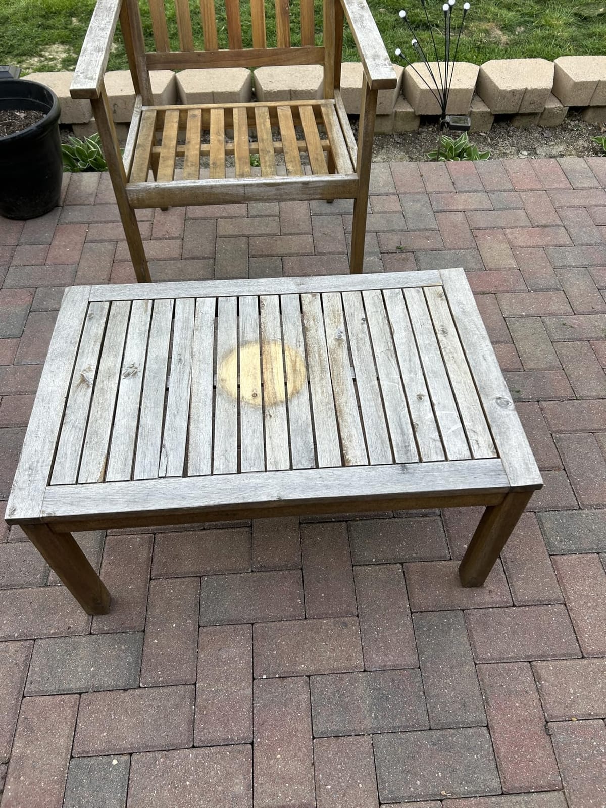 DWIL Water Based Wood Stain - Multiple Finishes, Fast Drying, Indoor and Outdoor Furniture, Wood Paneling, Cabinets and More, Low Odor & Non-Toxic (8.5oz Teak) customer photo 1