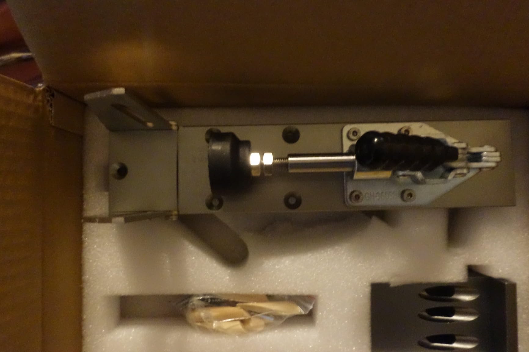 Kolvoii Pocket Hole Jig Kit, Adjustable Drill Guide, 1/2 to 3-1/8 in customer photo 2