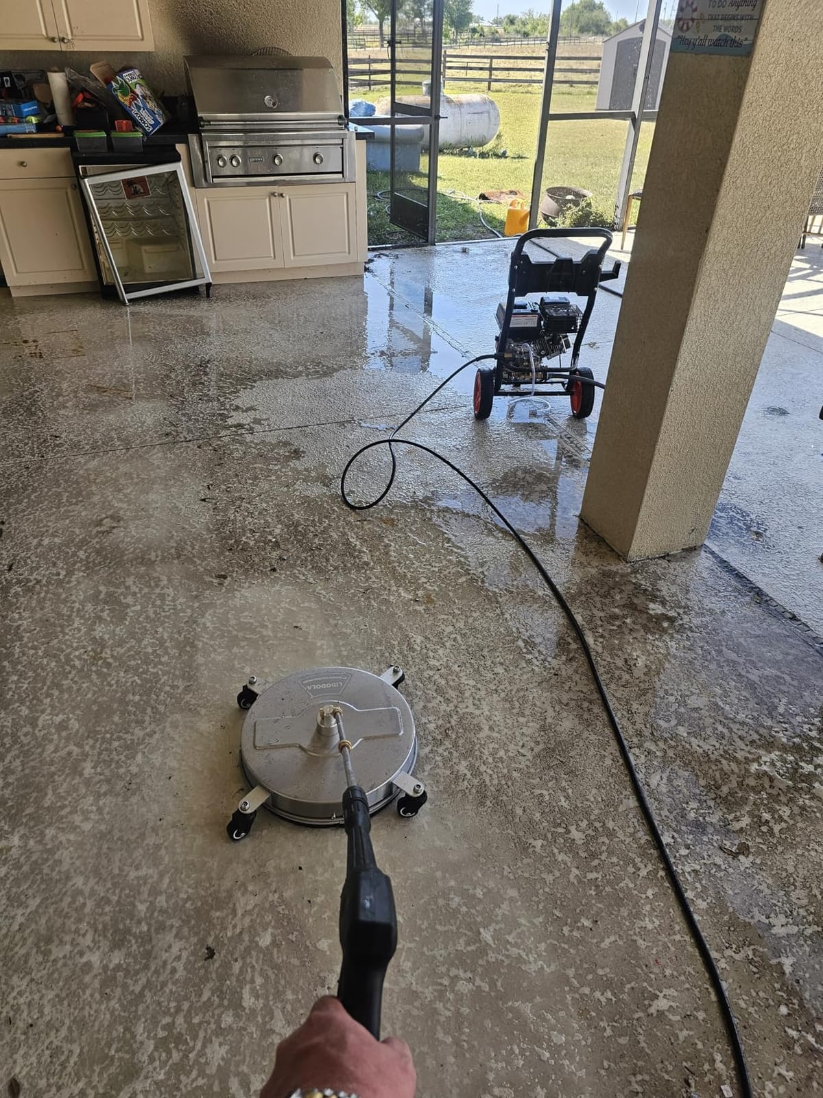 VEVOR Gas Pressure Washer, 3600 PSI 2.6 GPM, Gas Powered Pressure Washer with Copper Pump, Spray Gun and Extension Wand, 5 Quick Connect Nozzles, for Cleaning Cars, Homes, Driveways, Patios customer photo 2