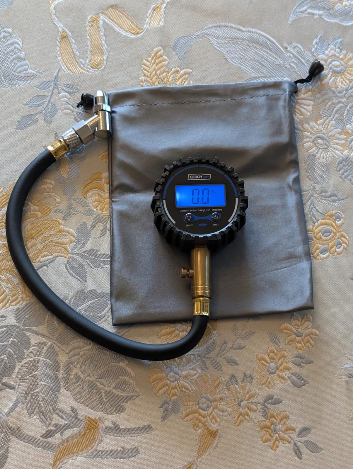 GERCHWAY Digital Tire Pressure Gauge for Cars — 200 PSI customer photo 1