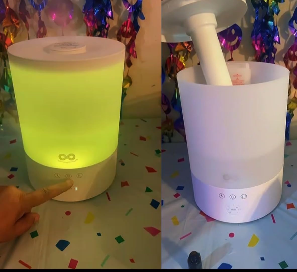 Everlasting Comfort 2.5L Ultrasonic Humidifier for Bedroom, 28 dB Cool Mist customer photo 2