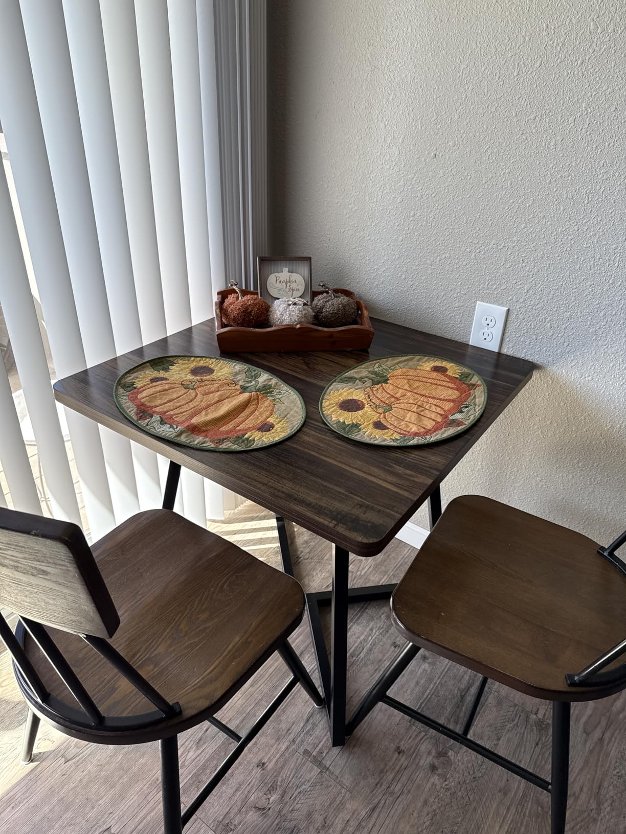 Tribesigns Square Dining Table for 2, 31.5