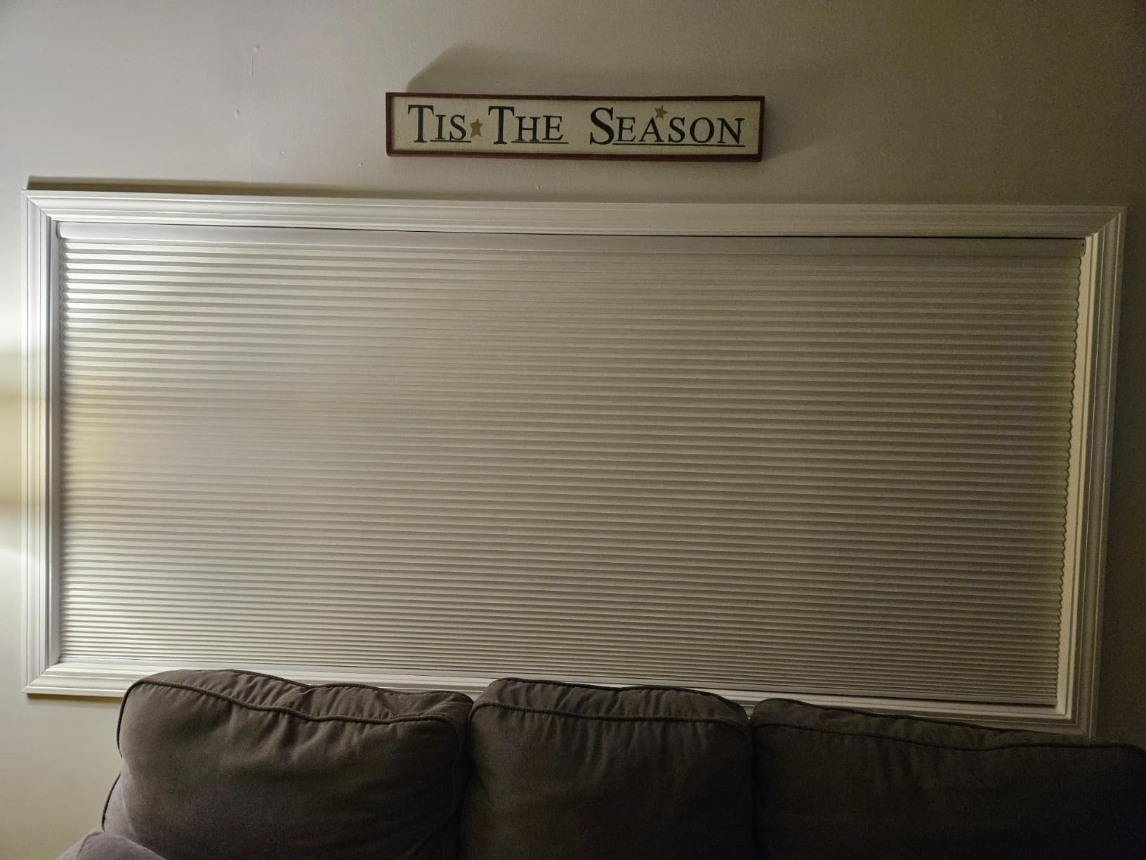 Motorized Cellular Shades, Smart Blinds with Remote, Custom Size customer photo 1
