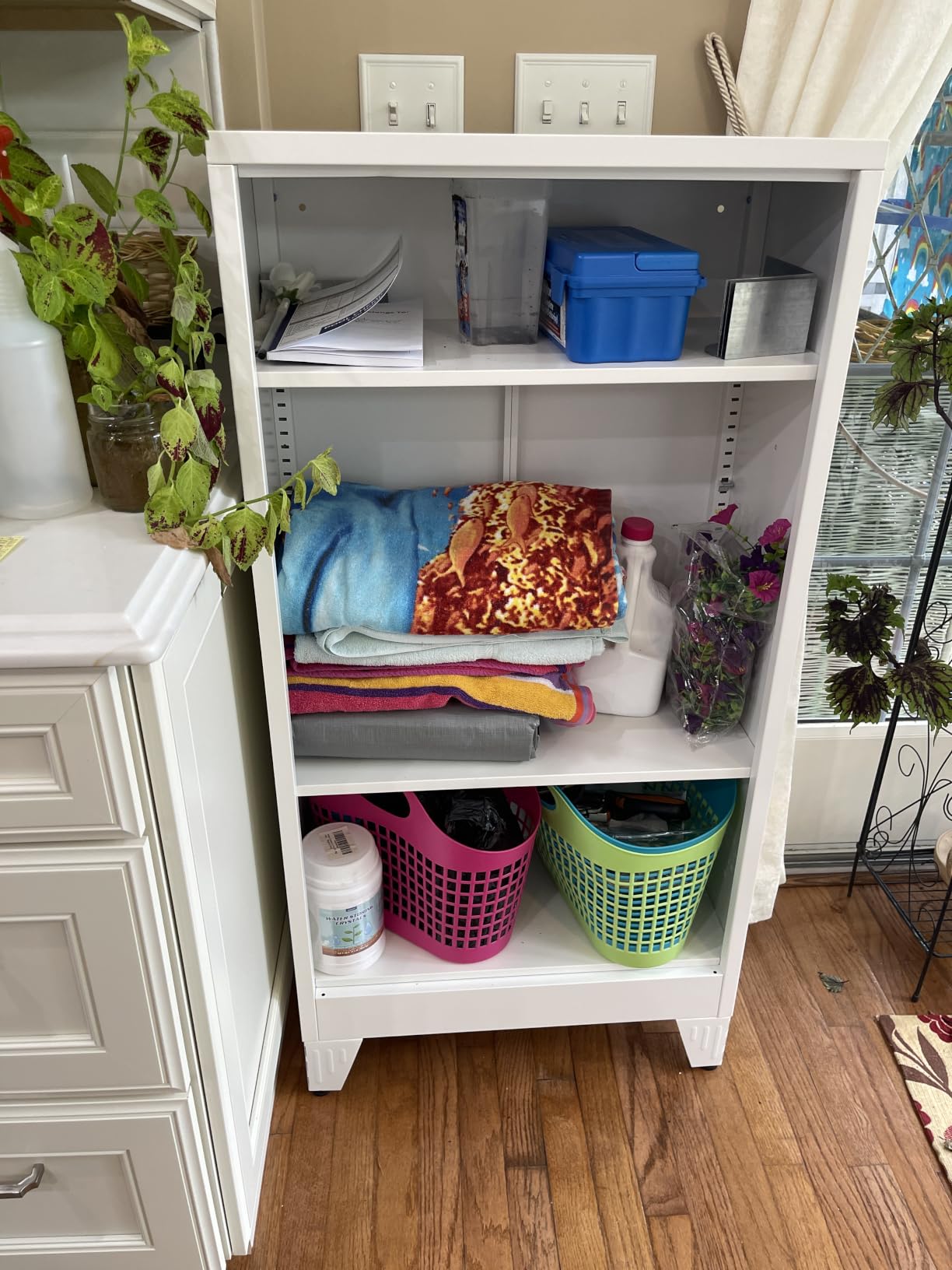 GAIOUS Metal Pantry Cabinet, Kitchen Pantry Storage Cabinets with 2 Door customer photo 1