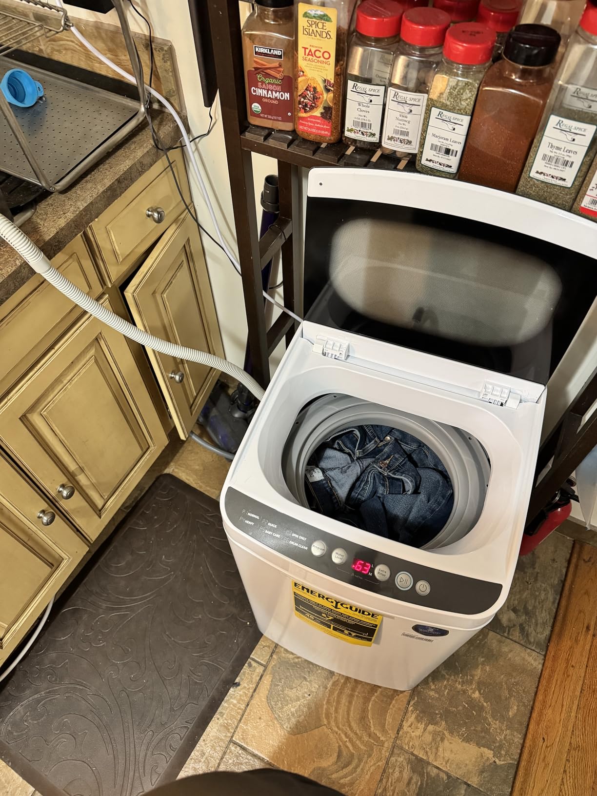 Midea Portable Washing Machine 0.9 Cu.ft for Homes & Apartments White customer photo 2