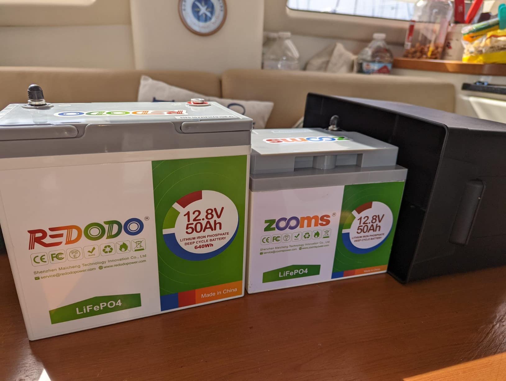 Redodo 12V 100Ah LiFePO4 Bluetooth Group 24 Battery for Marine, RVs customer photo 1