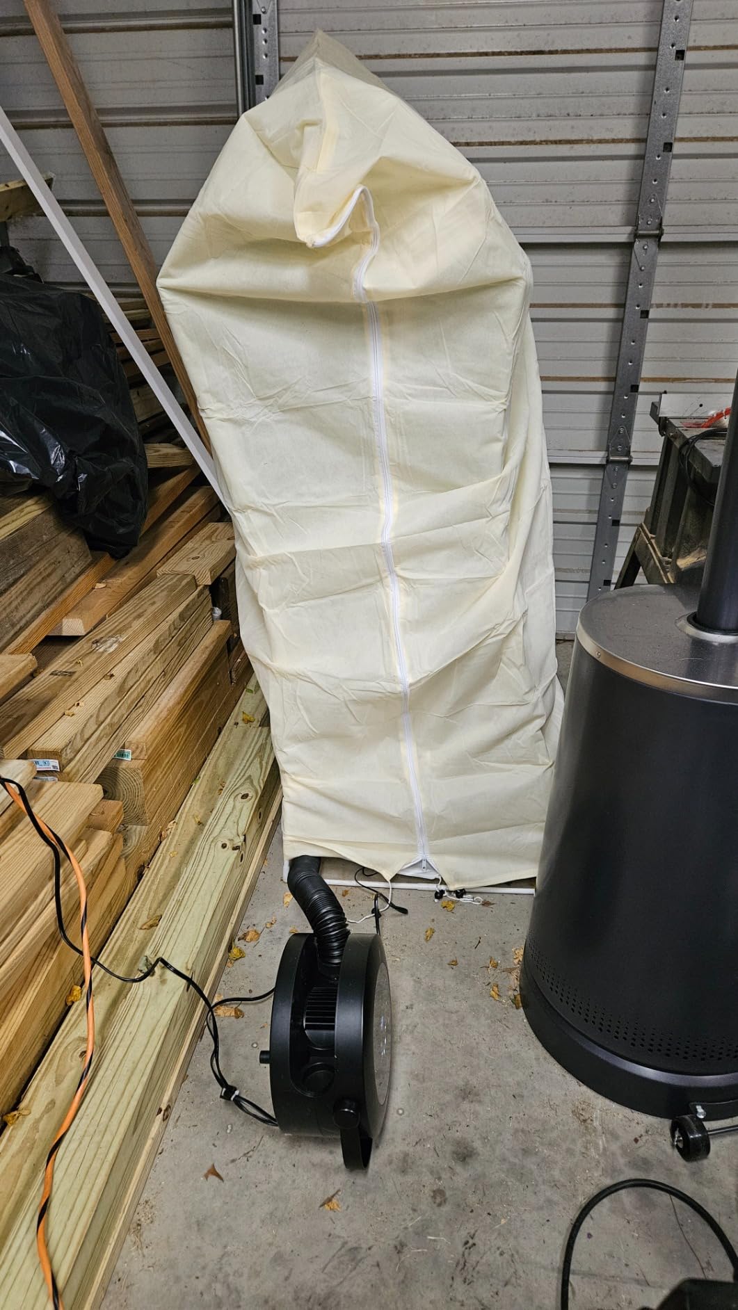 Spider Farmer Heater,530W 10-Level PTC Heating for Grow Tent,Plant Room | Portable Heater with Extension Hose,Smart Temperature Control,24H Timer customer photo 2