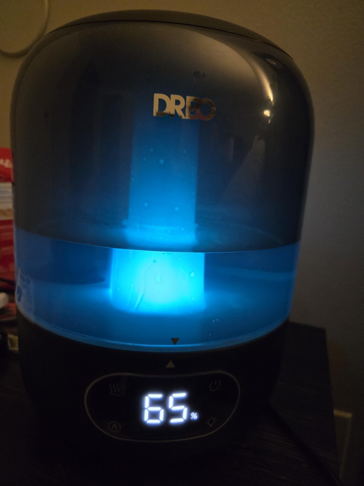 DREO 3L Humidifiers for Bedroom, 30H Runtime, 26 dB Quiet, Black customer photo 2