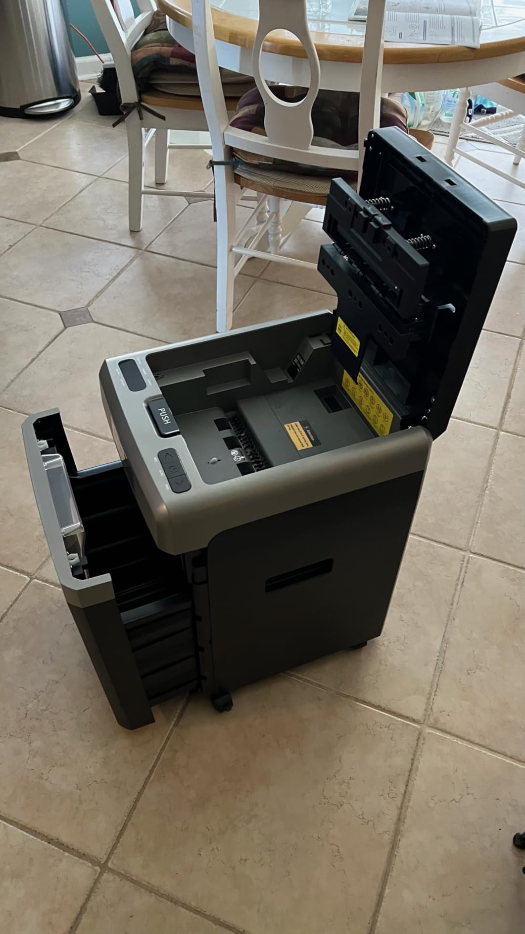 BONSEN 300-Sheet Auto Feed Micro Cut Heavy Duty Paper Shredder for Office customer photo 1
