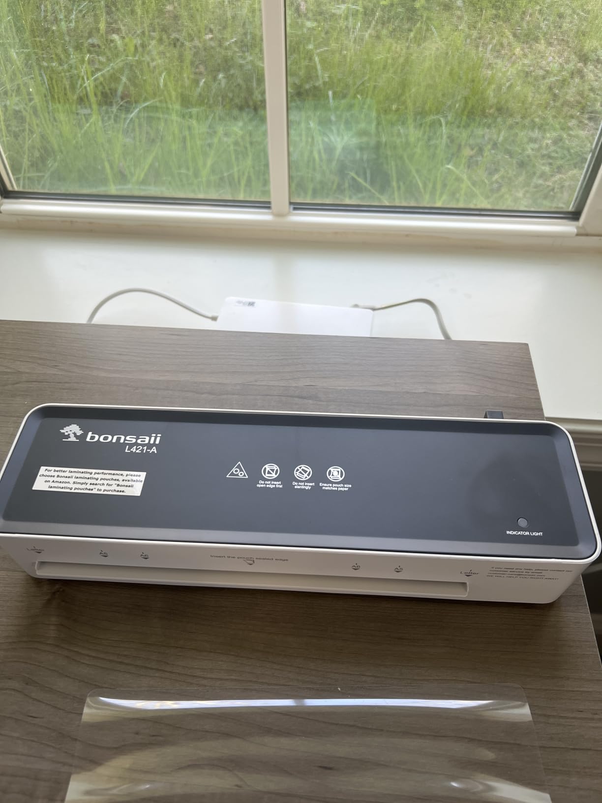 Bonsaii 9 Inch Thermal Laminator Machine, Compact Photo Laminating Tool customer photo 2