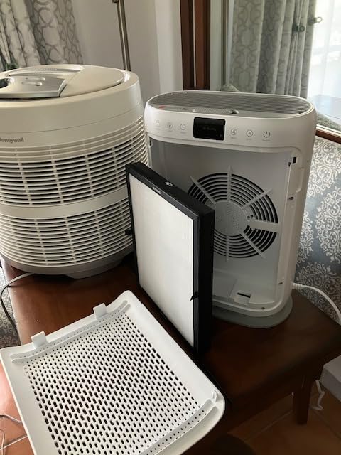 Air Purifiers for Home Large Room up to 2400sq.ft, LUNINO H13 HEPA Air Filter with Air Quality Sensors, Aromatherapy Function, Air Cleaner for Smoke, Dust, Dander, Pets Hair, Odor, E-200 Black customer photo 1