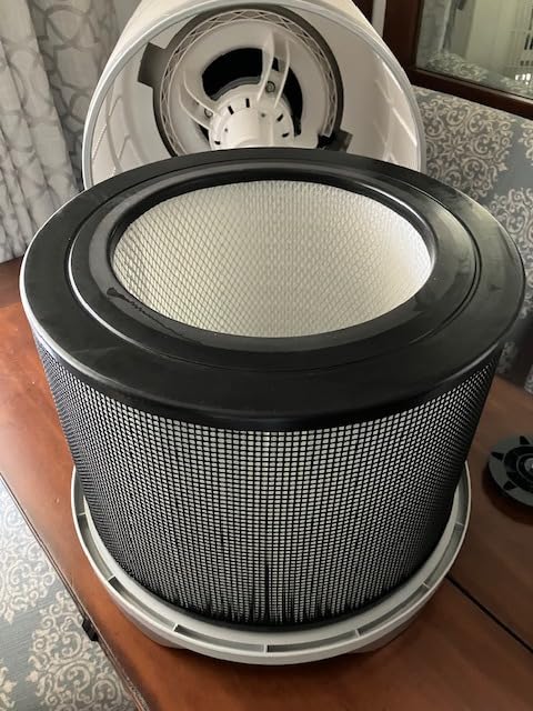 Air Purifiers for Home Large Room up to 2400sq.ft, LUNINO H13 HEPA Air Filter with Air Quality Sensors, Aromatherapy Function, Air Cleaner for Smoke, Dust, Dander, Pets Hair, Odor, E-200 Black customer photo 2