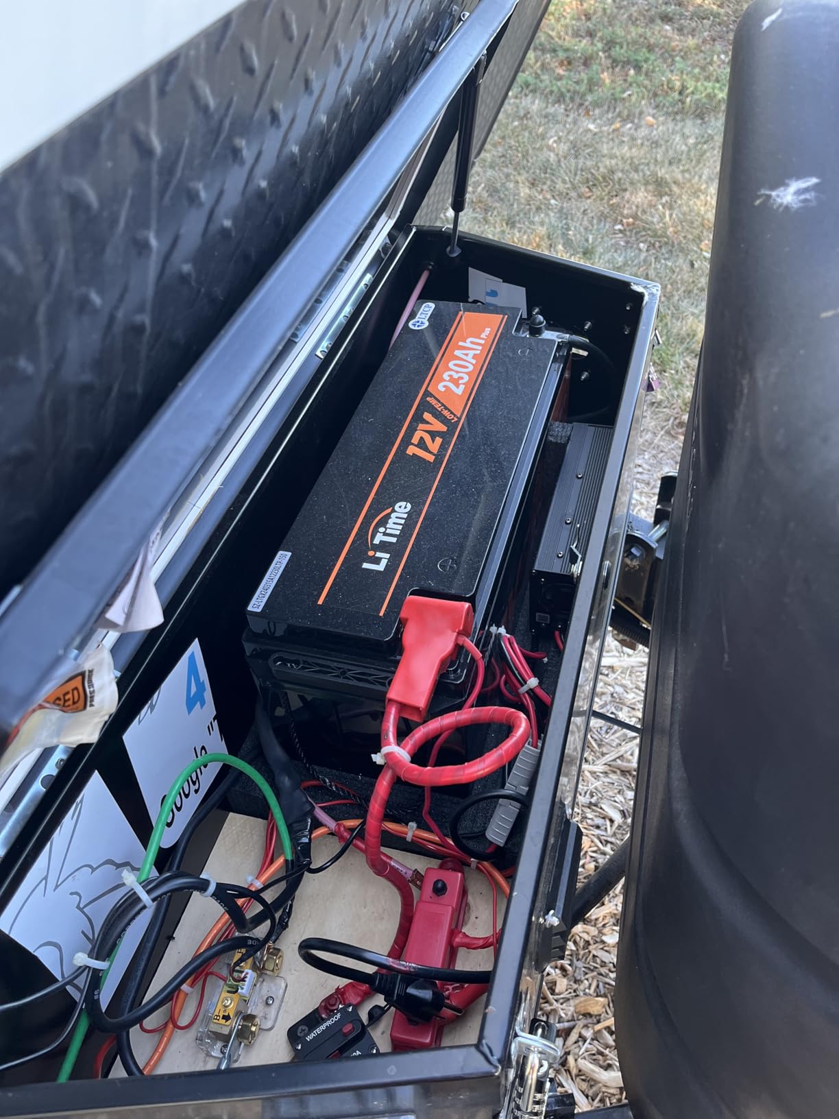 Litime 12V 230Ah LiFePO4 Lithium Battery for RV, Travel Trailer, Solar customer photo 1