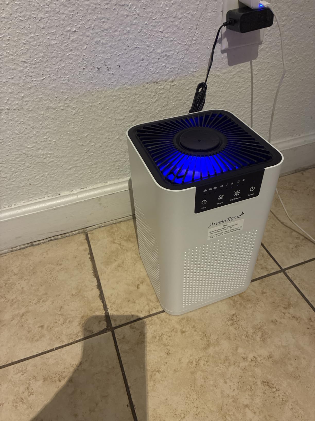 AromaRoom Air Purifiers for Bedroom, AP102-White, 2Packs, Dorm, Apartment customer photo 2