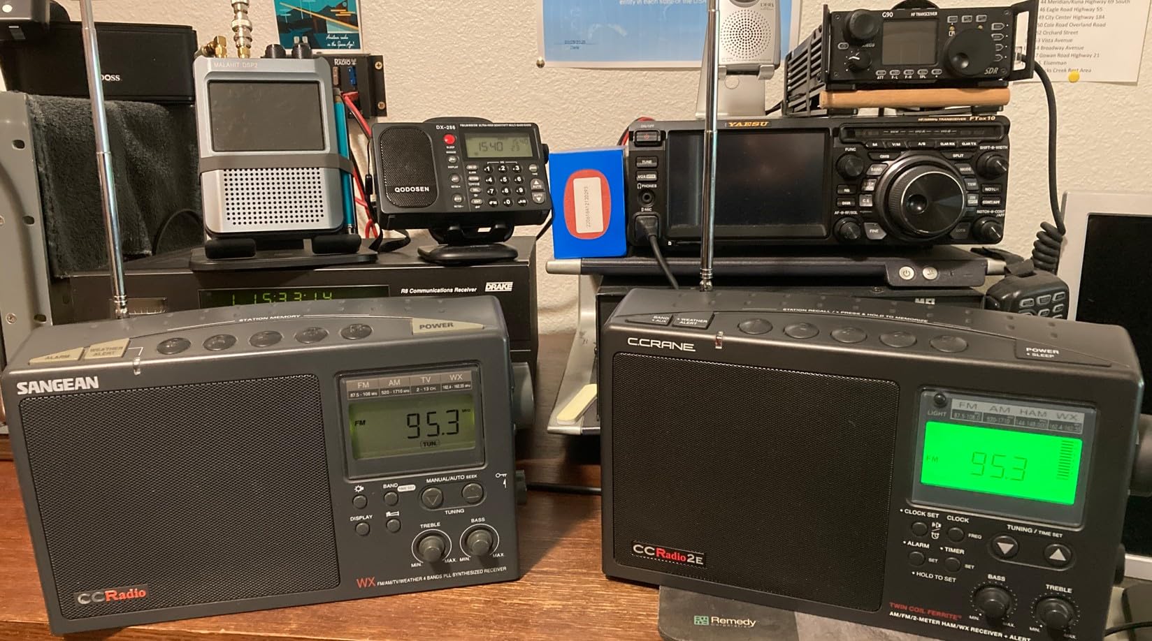 C. Crane CCRadio Solar with Bluetooth Receiving, Emergency Crank NOAA Weather AM/FM– Multi Powered Radio - Built in LED Flashlight and Cellphone Charger customer photo 2