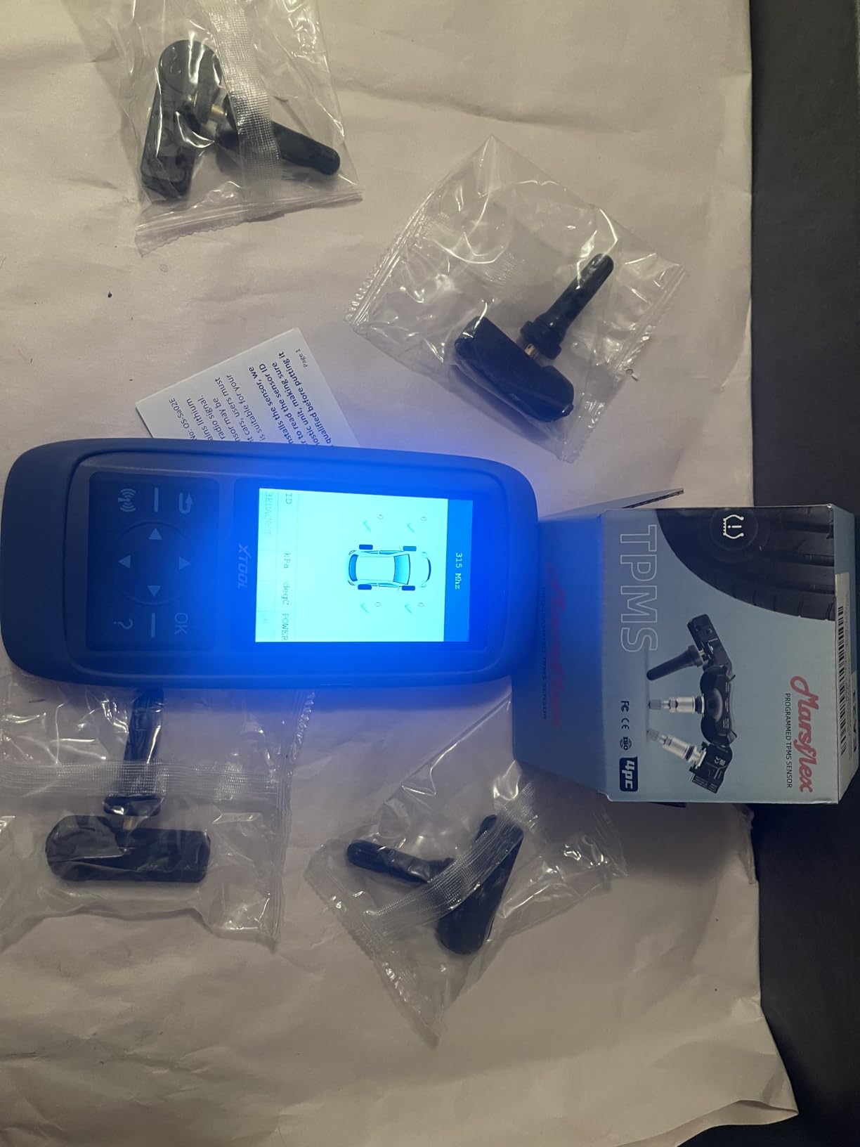 Marsflex TPMS Sensors Fit for Ford F150 F250 F350 Escape, OE 9L3Z-1A189-A customer photo 1
